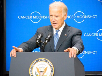 Biden pledges to remain a player in oncopolitics, plans to launch cancer initiative