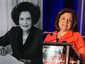 Women’s History Month: Mary Lasker and Fran Visco