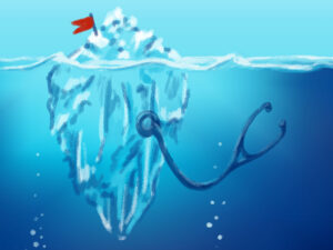 The ocean in which we float