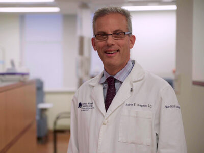 Jefferson’s Andrew Chapman tells us what it’s like to be the first geriatric oncology expert to run a cancer center