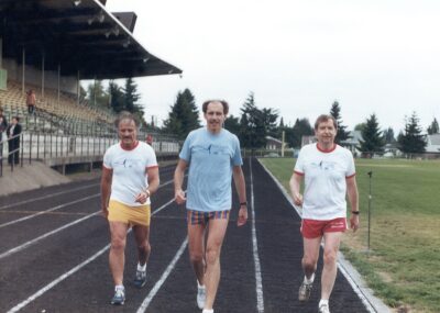 1985 Relay for Life participants in Tacoma, Washington. 