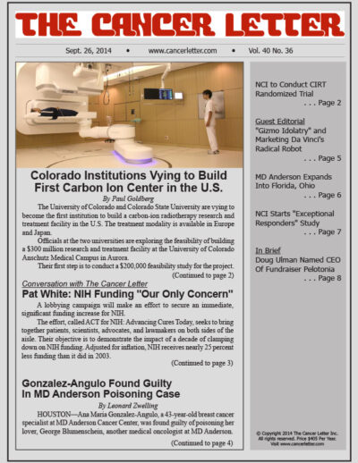 Volume 40 | Issue 36 - September 26, 2014