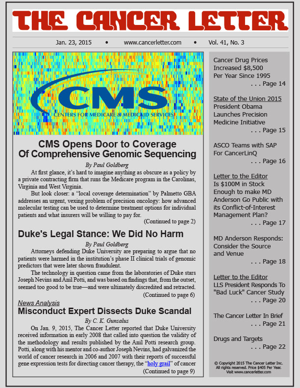 Issue 03 - The Cancer Letter