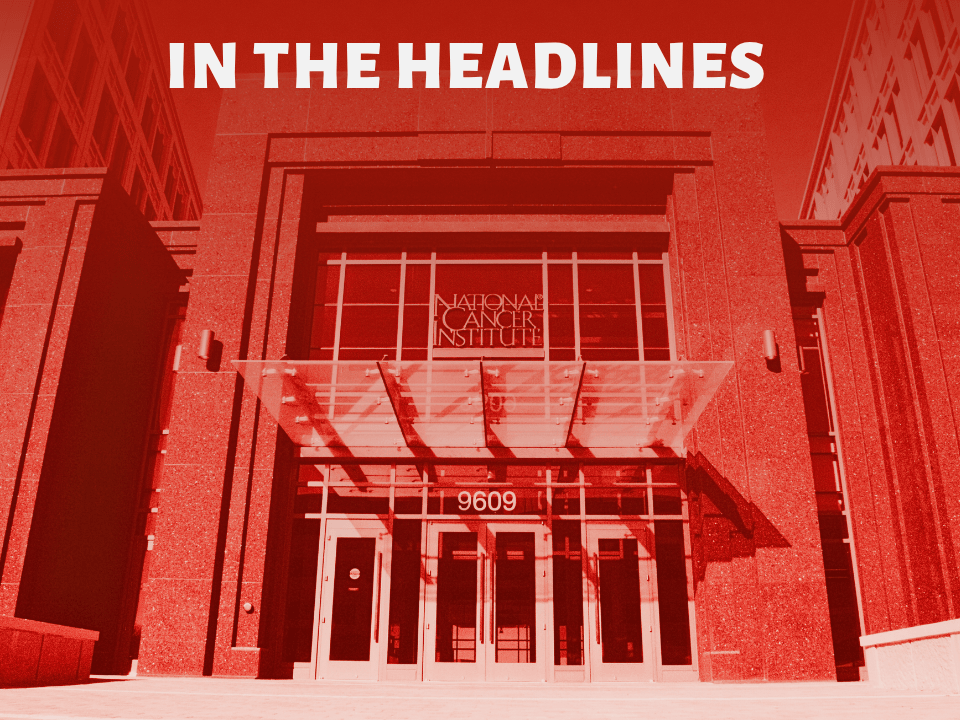 In The Headlines: A good week for NIH, a bad week for Vinay Prasad