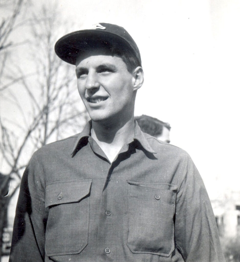 Clarkson in uniform.