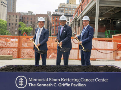 MSK breaks ground on the Kenneth C. Griffin Pavilion