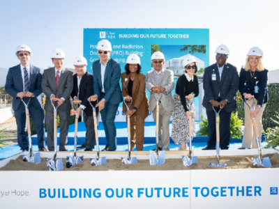 City of Hope breaks ground for a facility uniting cancer diagnosis and treatment